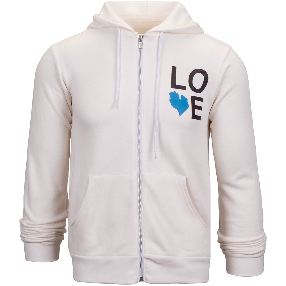 LOVE ZIP HOOD – M22 LOVE ZIP HOOD – M22