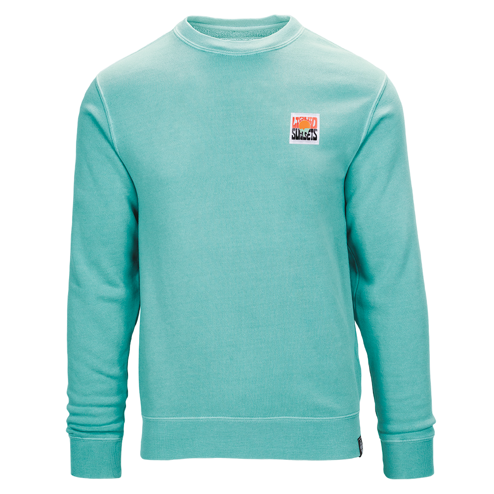 Sticker patch online uprisal crew sweatshirt