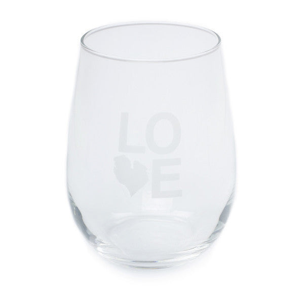 LOVE STEMLESS WINE GLASS