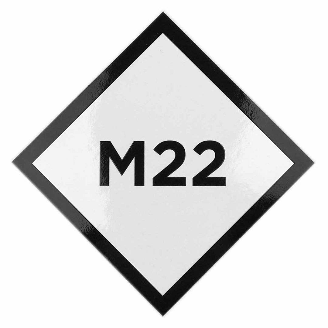 M22 ICON STICKER