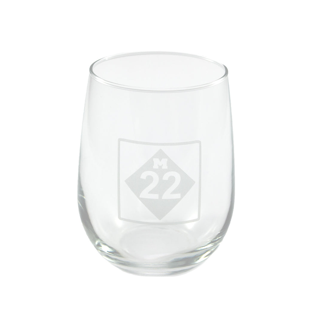 M22 STEMLESS WINE GLASS