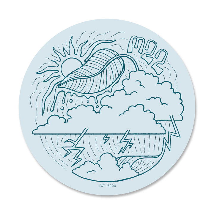 STORMY SKIES STICKER