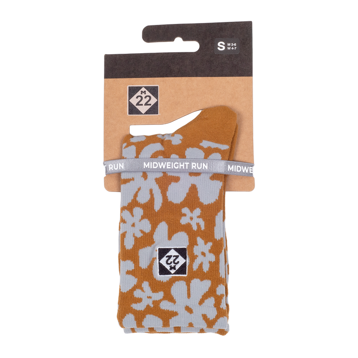GROOVY FLORAL SOCK