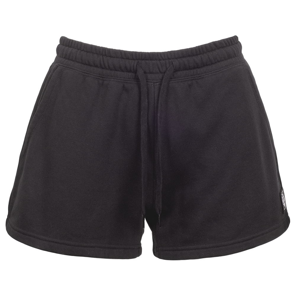 Black lounge shorts womens hotsell