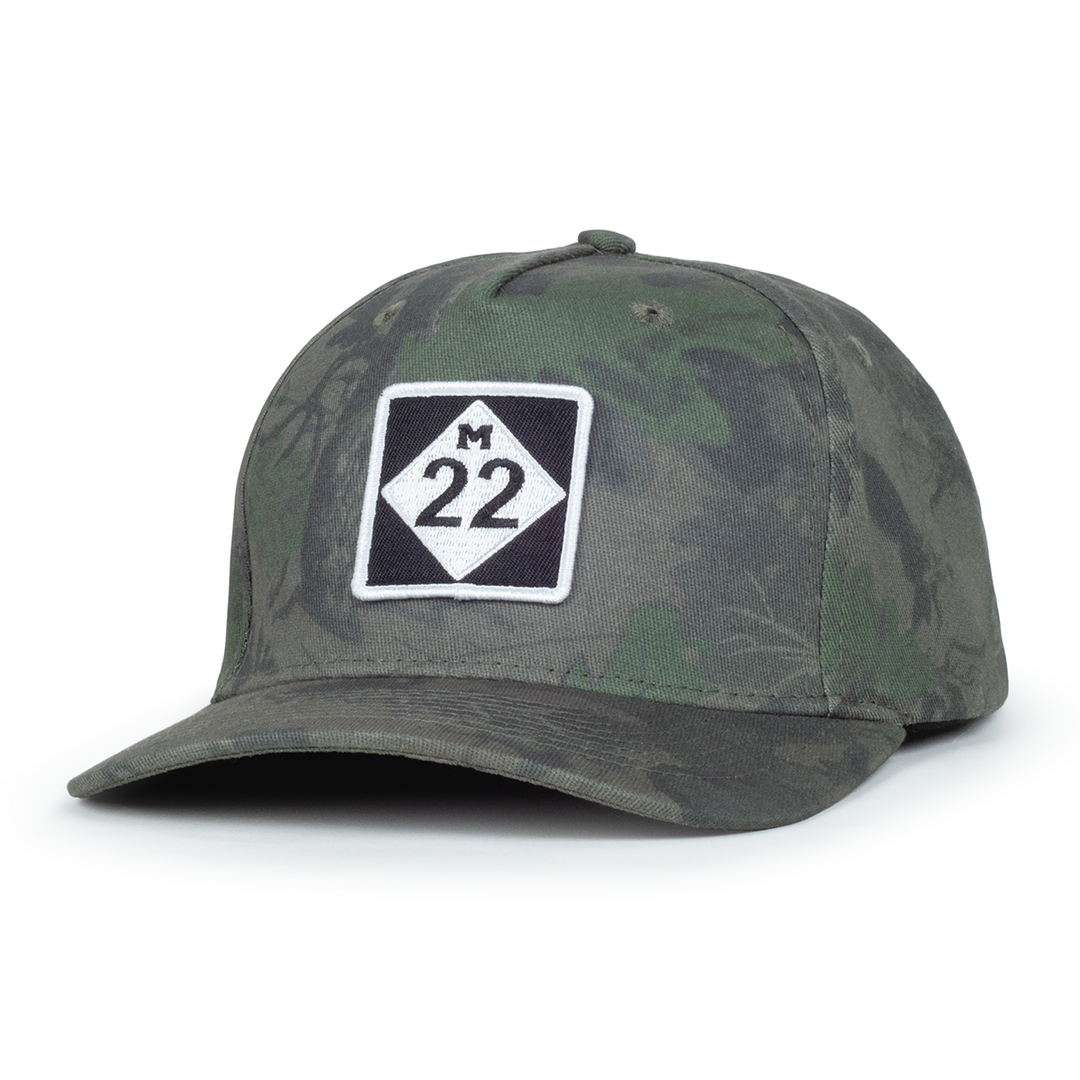 M22 CAMO SNAPBACK