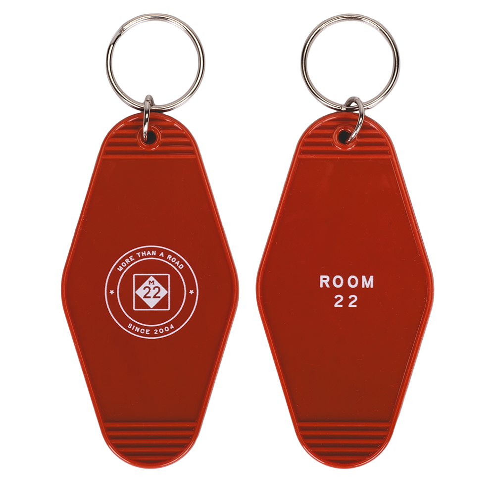 M22 MOTEL KEYCHAIN