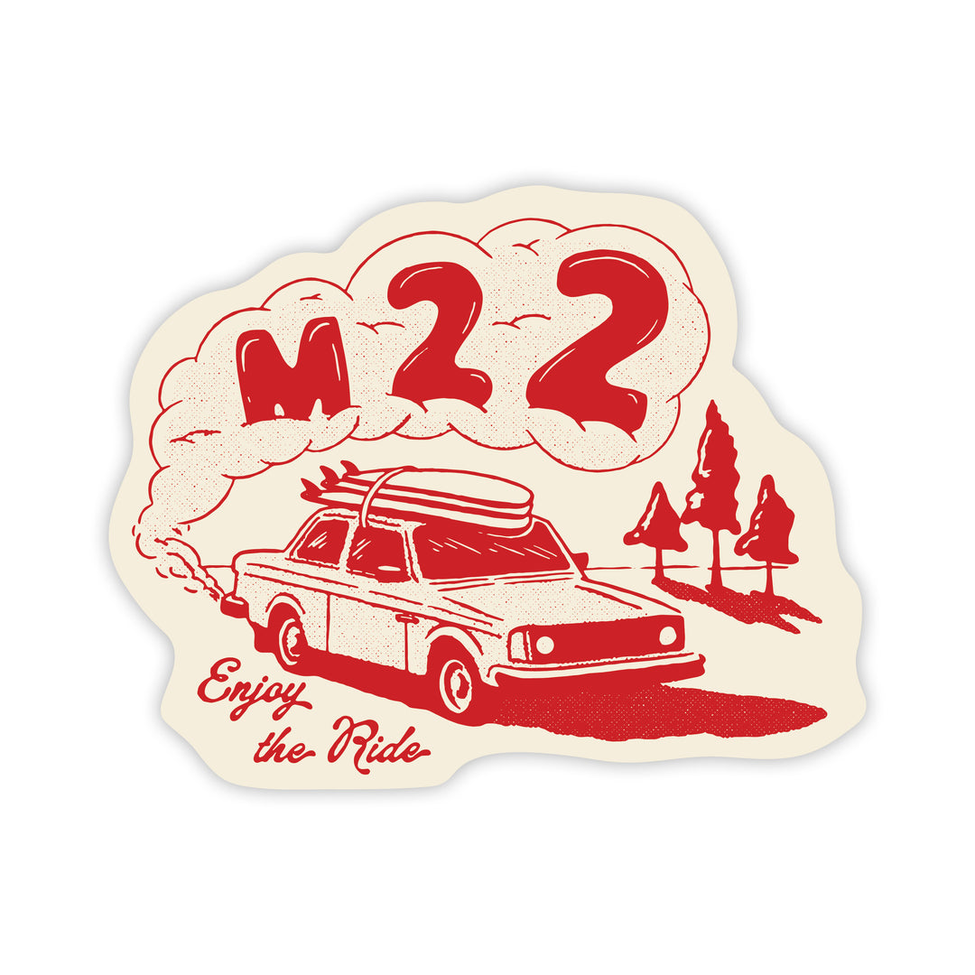 ENJOY THE RIDE STICKER