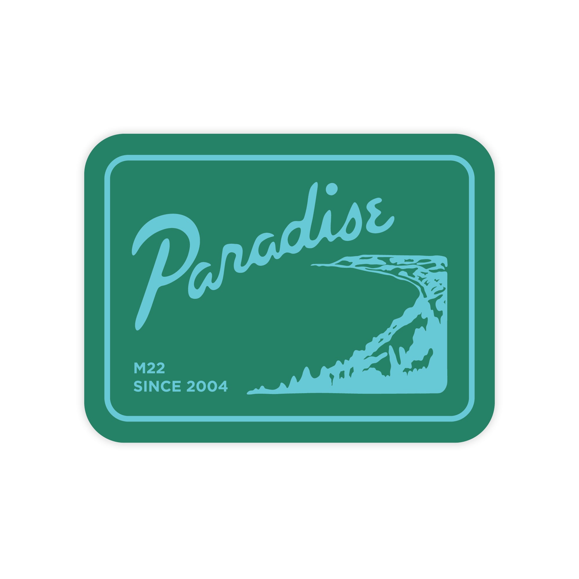 PARADISE STICKER – M22