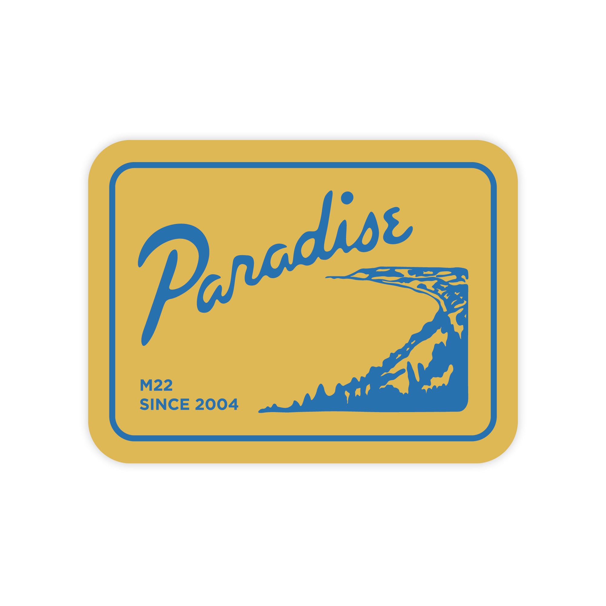 PARADISE STICKER – M22