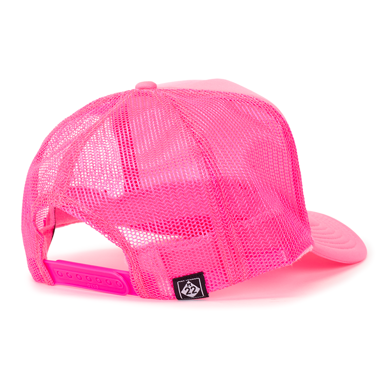 oMA NY スカルキャップ ピンク POSITIVE SURFERS ONLY HAT – M22 oMA NY スカルキャップ ピンク POSITIVE SURFERS ONLY HAT – M22