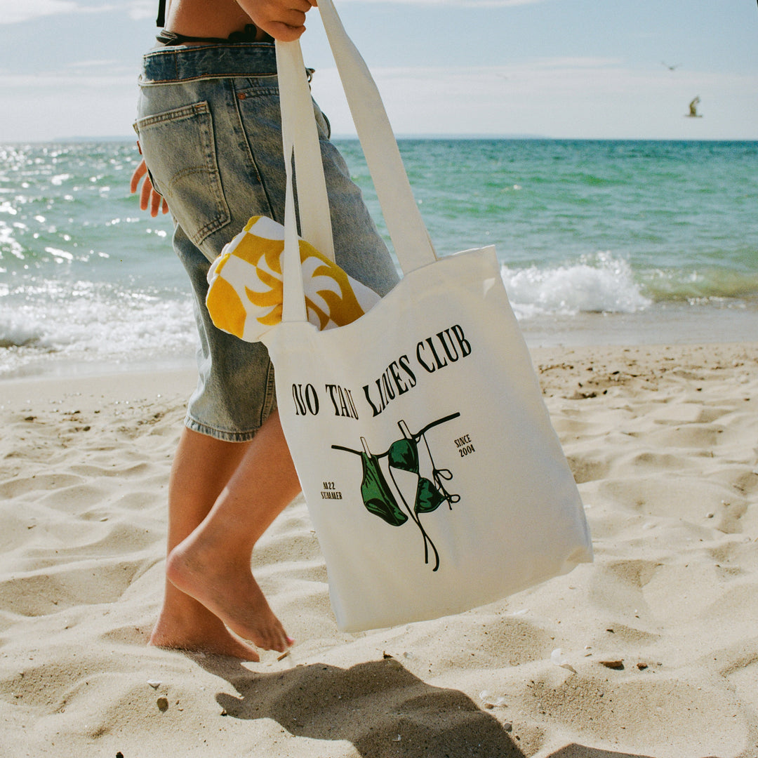 NO TAN LINES TOTE BAG
