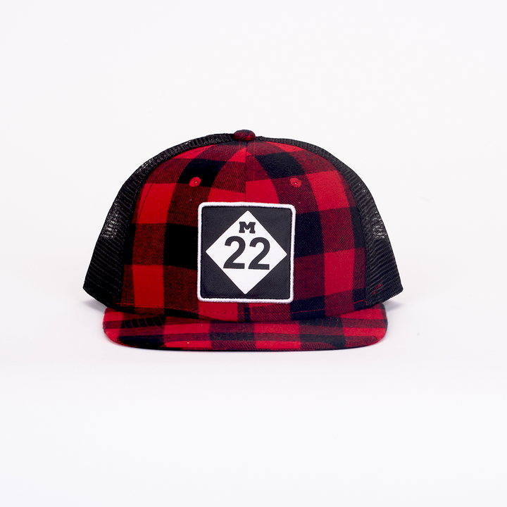 M22 PLAID HAT