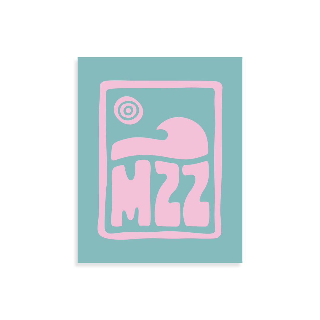 M22 Sticker FRESH WAVES STICKER – M22