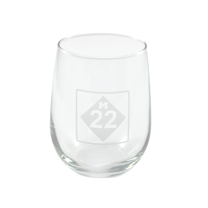 M22 STEMLESS WINE GLASS