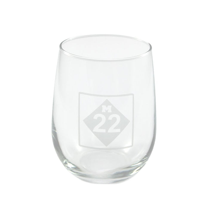 M22 STEMLESS WINE GLASS SET OF FOUR