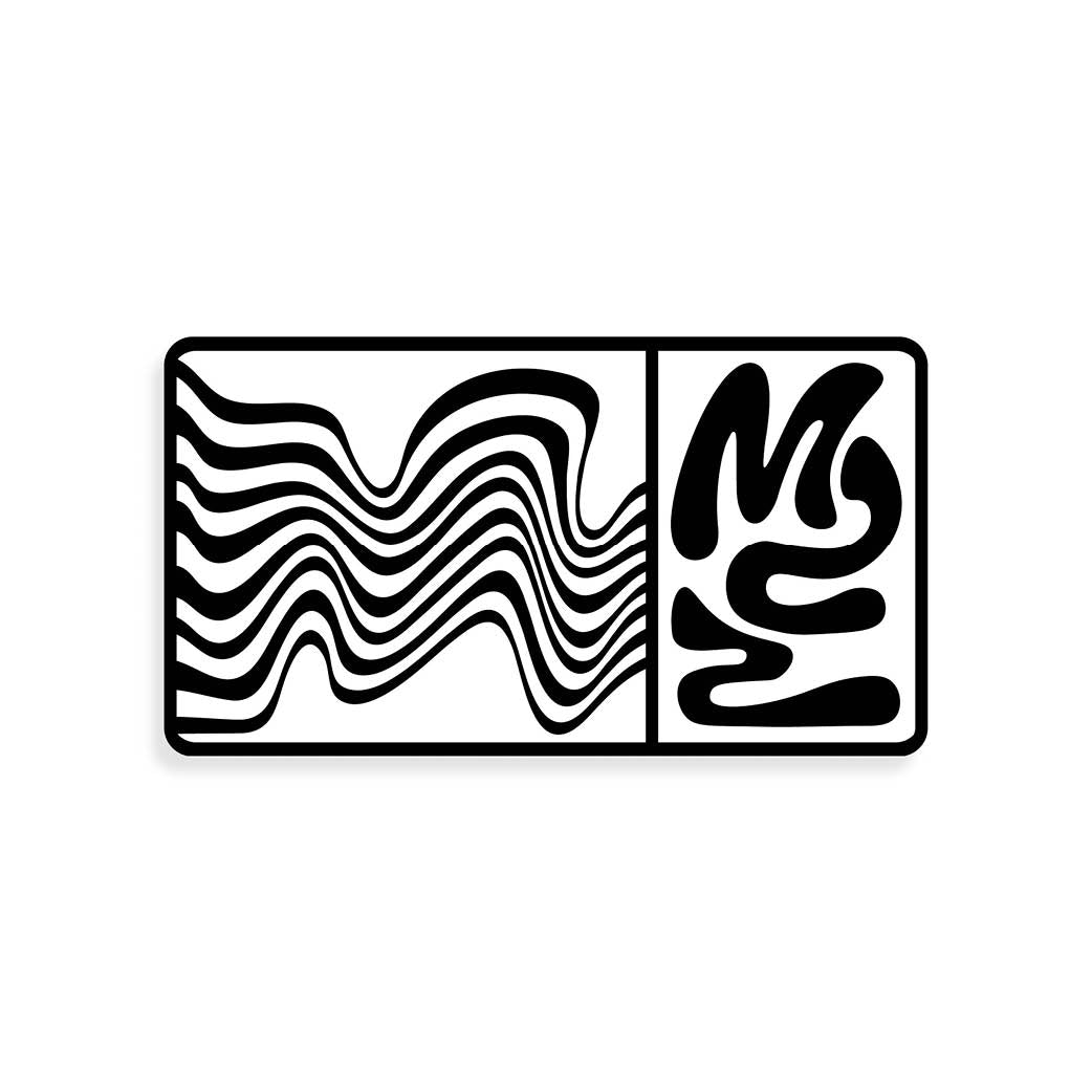 Wavy Sticker M22 WAVY STICKER